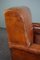 Antique Sheep Leather Armchair 10