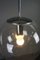 Vintage Ball Suspension Hanging Lamp from Glashütte Limburg, Image 4