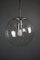 Vintage Ball Suspension Hanging Lamp from Glashütte Limburg, Image 5