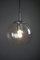 Vintage Ball Suspension Hanging Lamp from Glashütte Limburg 2