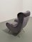 Lounge Chair in Velvet and Brass by Gio Ponti, Italy, 1950s, Image 4