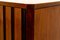 Large Credenza by Paolo Buffa in Wood, Brass and Glass, Italy, 1950s 8