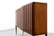 Large Credenza by Paolo Buffa in Wood, Brass and Glass, Italy, 1950s, Image 5