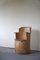Moderner Wabi Sabi Stump Chair aus Birke von einem schwedischen Schreiner, 1950er 11