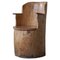 Wabi Sabi Modern Birch Stump Chair by a Swedish Cabinetmaker, 1950s 1