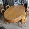 Italian Oval Dining Table and Chairs, 1830, Set of 5 4