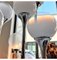 Lámpara de araña y lámparas de mesa de Reggiani, años 60. Juego de 2, Imagen 7