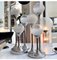 Chandelier and Table Lamps from Reggiani, 1960s, Set of 2, Image 1