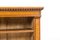 19th Century English Regency Birds Eye Maple Open Bookcase 4