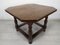 Rustic Oak Coffee Table, 1950s 2