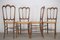 Model Tre Archi Chiavari Chairs by Fratelli Levaggi, Italy, 1950s, Set of 4 5