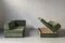 Grünes modulares Sofa mit Stauraum, 1970er, 2er Set 3