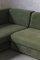 Grünes modulares Sofa mit Stauraum, 1970er, 2er Set 9