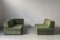 Green Modular Sofa with Storage Space, 1970s, Set of 2 2