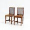 19th Century Gustavian Style Country House Side Chairs, Sweden, 1890s, Set of 2 2