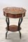 Late 19th Century Inlaid Wood and Golden Bronze Planter Table, Image 2