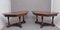 Early 19th Century Oak Console Tables, 1840s, Set of 2 13