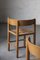 Dining Table and Chairs attributed to Mogens Lassen for Fritz Hansen, Denmark, 1960s, Set of 5, Image 10