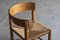 Tavolo da pranzo e sedie attribuiti a Mogens Lassen per Fritz Hansen, Danimarca, anni '60, set di 5, Immagine 18