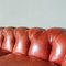 Chesterfield Leather Sofa by Hans Kaufeld, 1960s 12