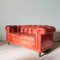 Chesterfield Ledersofa von Hans Kaufeld, 1960er 2