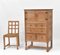 Limed Oak Tallboy Cabinet from Heals, 1930s 3