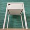 Weißer Selje Nachttisch aus Stahl von Monica Mulder für Ikea, 1960er 3
