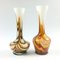 Vases Pop Art Vintage en Verre de Opaline Florence, Italie, 1970s, Set de 2 3