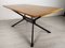 Metal and Teak Table from Roche Bobois, 1980s 5