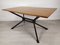 Metal and Teak Table from Roche Bobois, 1980s, Image 2