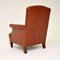 Victorian Deep Buttoned Leather Armchair, 1980s 8