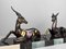 Art Deco Deer on Pedestal, 1920s 4