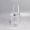 Cut Crystal Cocktail Shaker with Ice Bucket, Italy, 1960s, Set of 2, Image 7