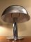 Italian Decorative Mushroom Shape Chromed Desk Lamps, 1970s, Set of 2 6