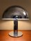 Italian Decorative Mushroom Shape Chromed Desk Lamps, 1970s, Set of 2 2