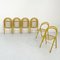 Italian Yellow Folding Metal Chair, 1970s, Image 7