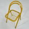 Italian Yellow Folding Metal Chair, 1970s 6