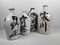 Botellas de sake Tokkuri, años 30. Juego de 4, Imagen 10
