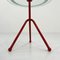 Postmodern Red Side Table, 1980s, Image 7