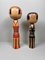 Kokeshi Dolls Family von Miyagi, 1960er, 2er Set 3