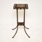 Antique Iron & Marble Planter Table, 1890s, Image 2