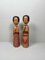 Bambole Kokeshi vintage, anni '70, set di 2, Immagine 1