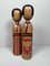 Vintage Traditional Kokeshi Dolls, 1970s, Set of 2, Image 4