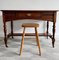 Victorian Mahogany Console Table with Drawer 2