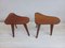 Vintage Side Table in Mahogany, 1960s, Set of 2, Image 5