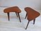 Vintage Side Table in Mahogany, 1960s, Set of 2 4