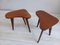 Vintage Side Table in Mahogany, 1960s, Set of 2, Image 4