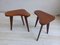 Vintage Side Table in Mahogany, 1960s, Set of 2 3