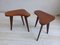 Vintage Side Table in Mahogany, 1960s, Set of 2, Image 3