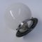 Art Deco Ceiling Lamp with Round Glass Globe, 1930s, Image 5